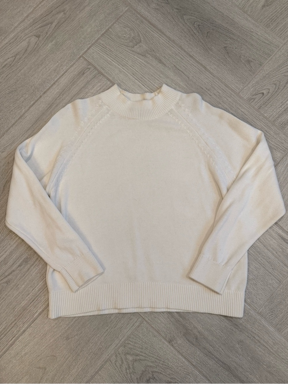 Quince White Sweater